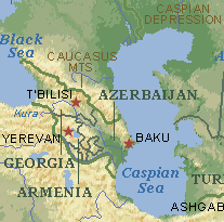 Caucasus Map